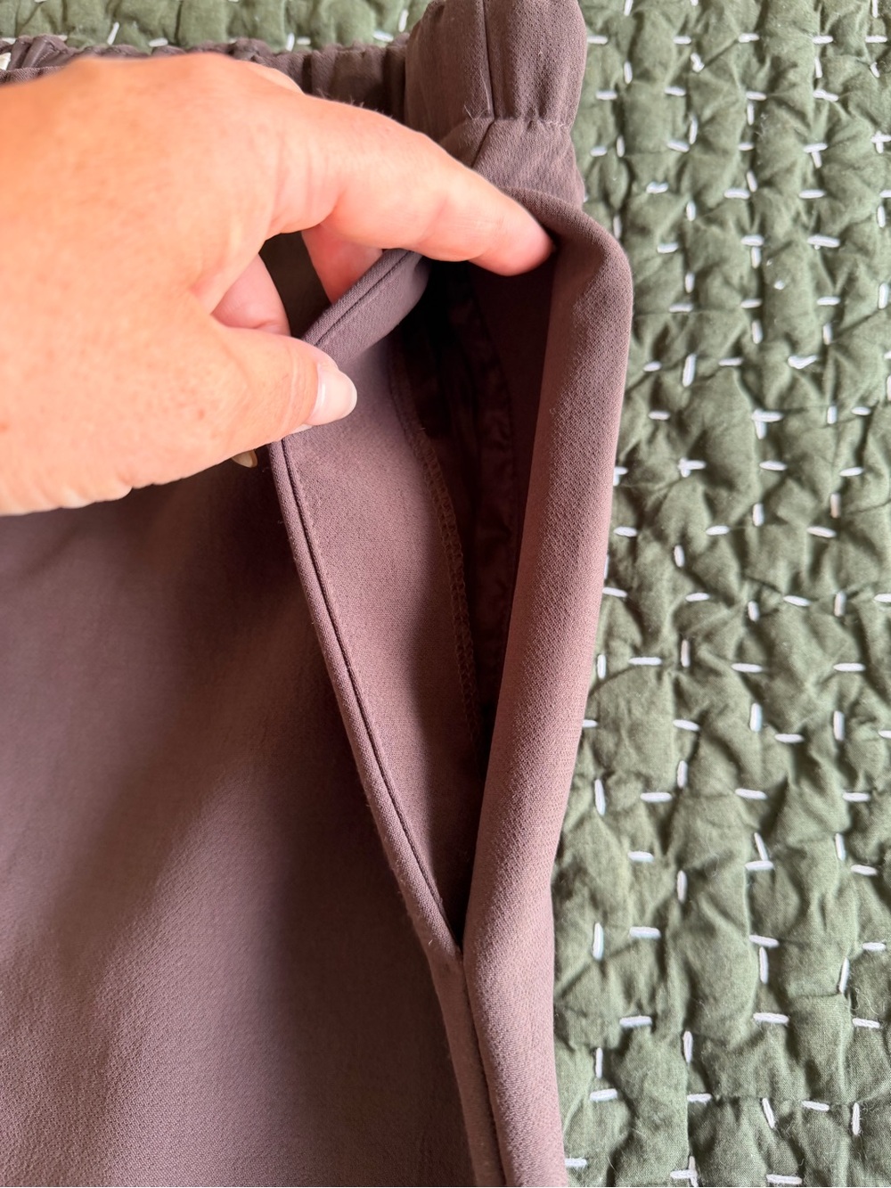 Aritzia Lodge Pants - Brown - Picture 8 of 9